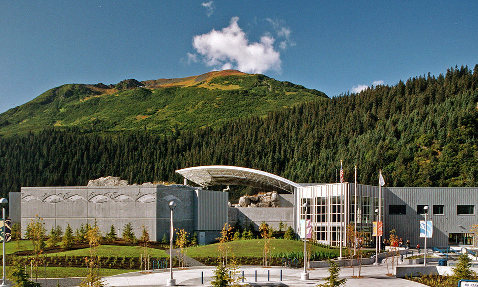 Alaska SeaLife Center architecture in Seward, Alaska